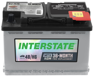 AGM replacement battery